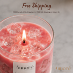 Iced Strawberry Latte | Handmade Scented Soy Wax Candle | 8 oz