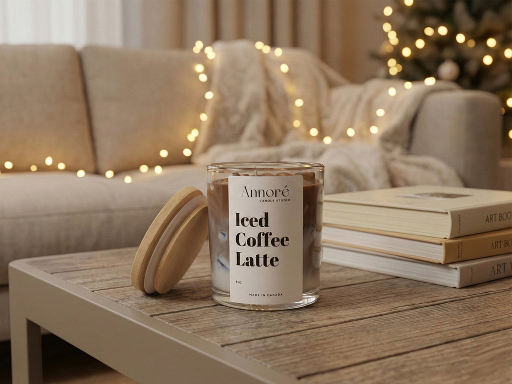Iced Coffee Latte – Handmade Soy Candle (8oz)