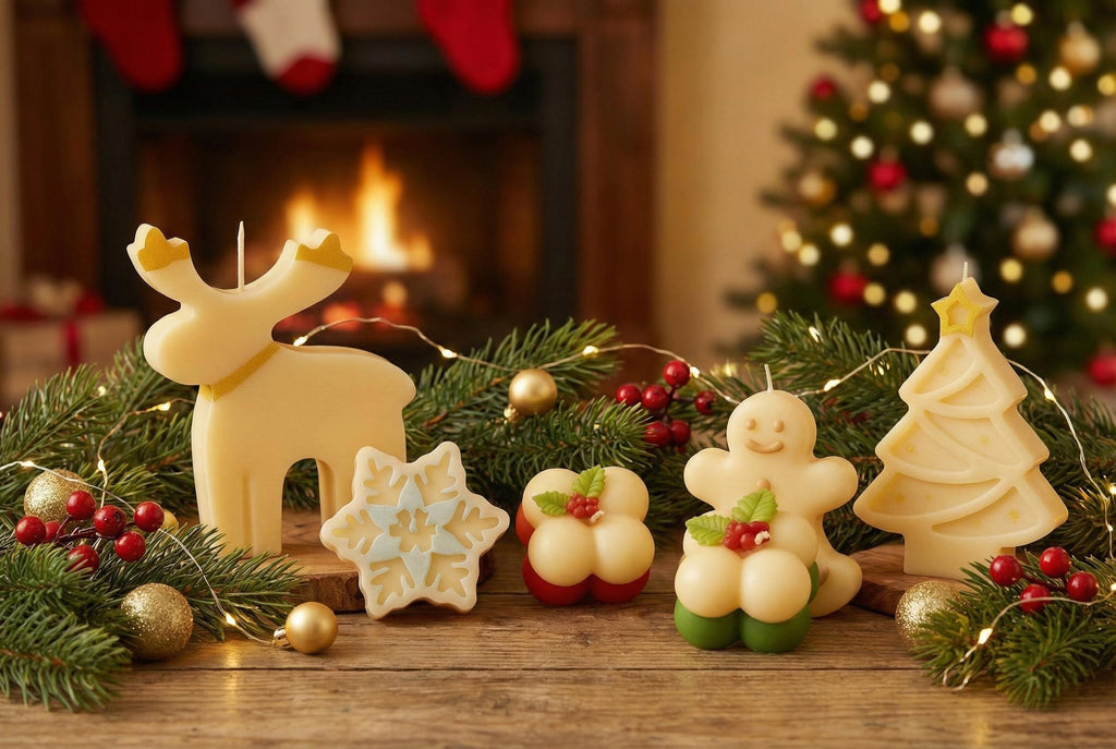 Christmas Candle Set - Holiday Nostalgia - Handmade in Toronto, ON