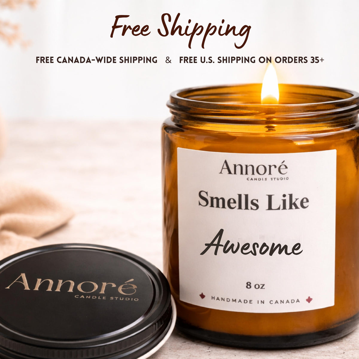 Personalized First Mother's Day Candle – Custom "Smells Like" Mom Gift