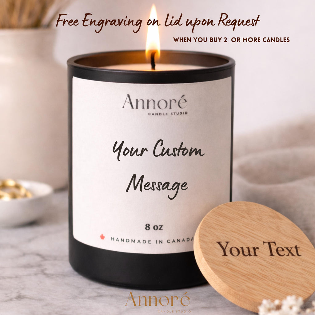 Personalized Bridesmaid Proposal Candle, Soy Wax, Handmade in Canada, Bridal Party Gift
