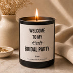Welcome To My Cult – Bridal Party Candle, Funny Bridesmaid Gift, 8 oz Soy Candle