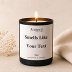 Custom "Smells Like…" Candle – Personalized Soy Candle Gift (8oz)