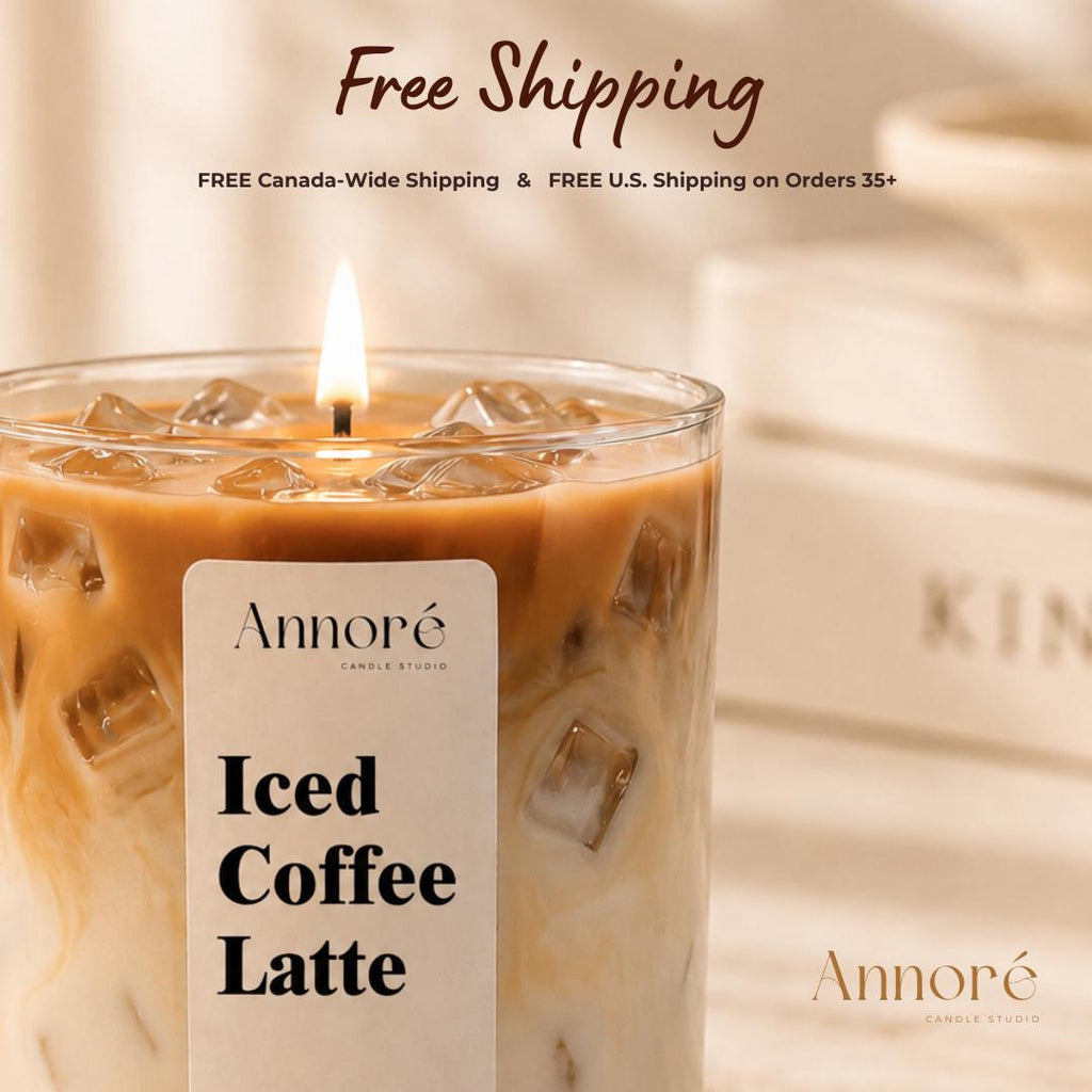 Iced Coffee Latte – Handmade Soy Candle (8oz)