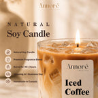 Iced Coffee Latte – Handmade Soy Candle (8oz)