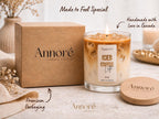 Iced Coffee Latte Candle | Soy Wax Coffee Candle with Wooden Lid | Coffee Lover Gift | Aesthetic Café Candle | Espresso Scented Handmade