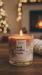 Iced Coffee Latte – Handmade Soy Candle (8oz)